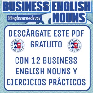 Business English Nouns PDF